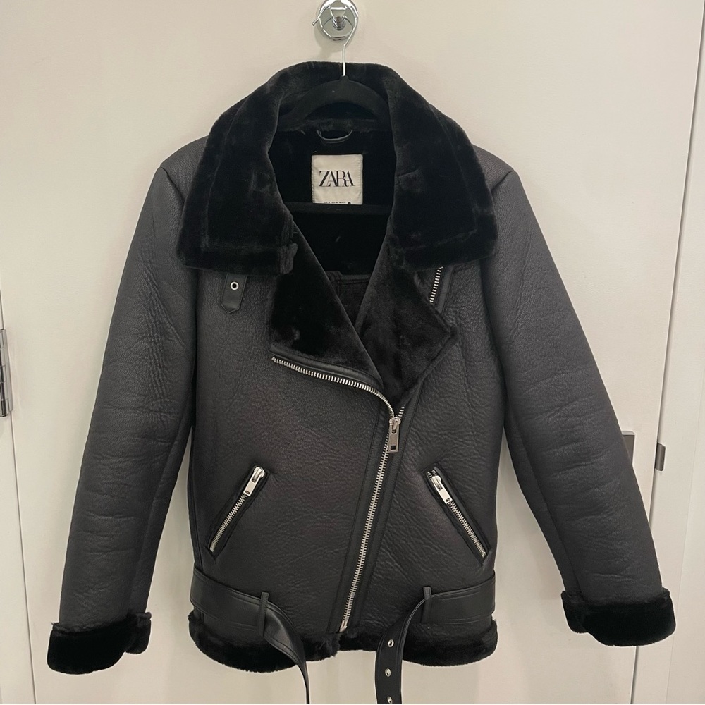 ZARA DOUBLE FACED JACKET